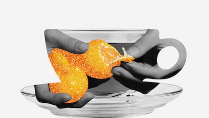 Así se prepara la infusión favorita de Maria Nicolau con pieles de mandarina