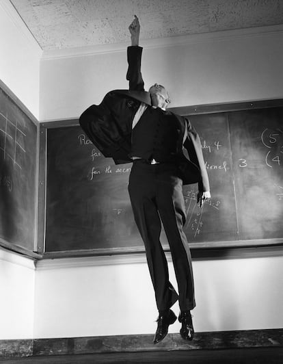 Robert Oppenheimer, fotografiado en 1958. 