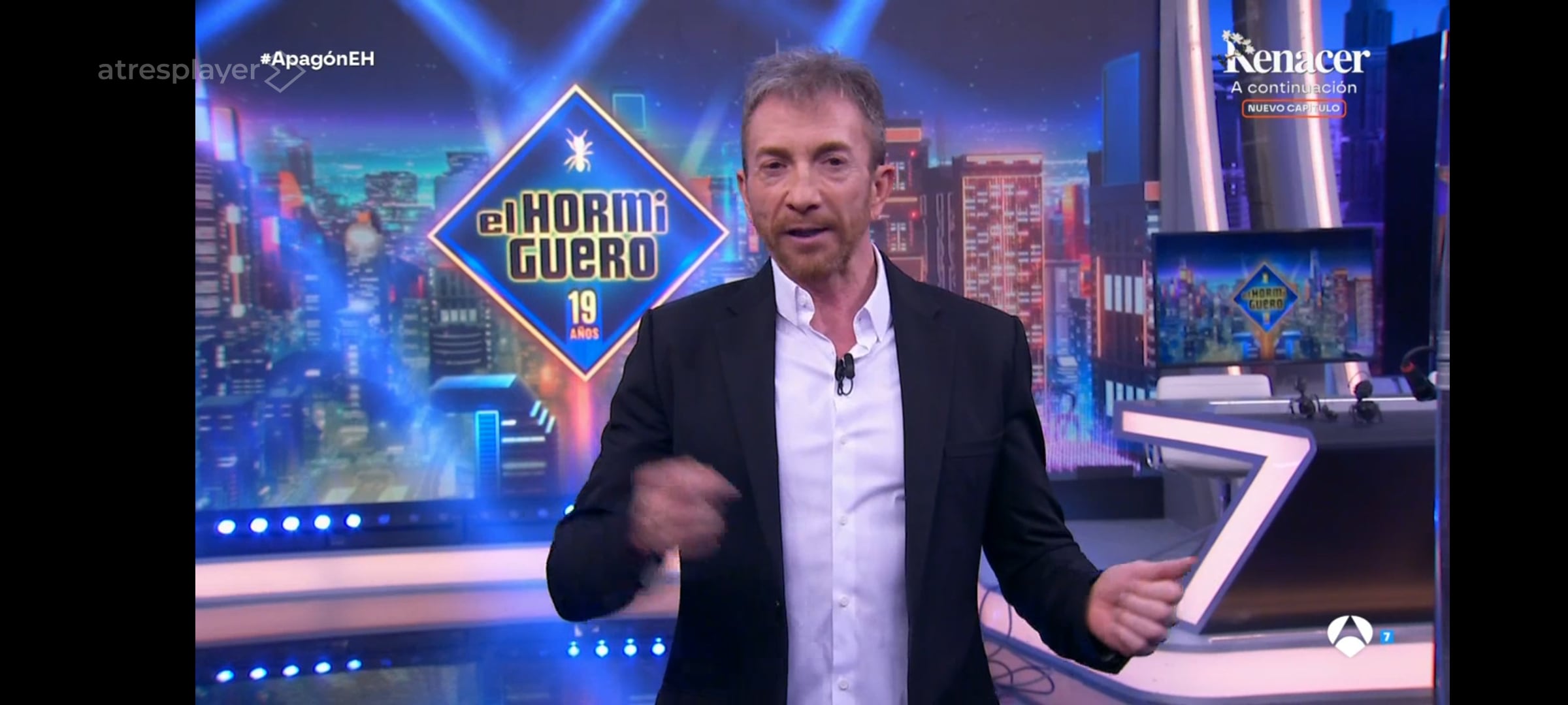 Pablo Motos, al comienzo de 'El hormiguero' de este lunes 28 de abril.