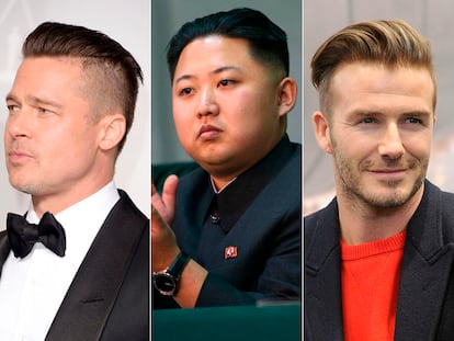 Ellos se pasan al peinado Kim Jong-Un