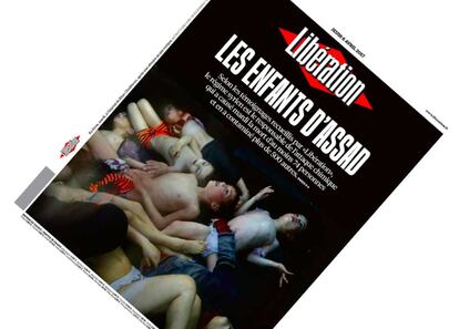 Portada del diario Libération del 6 de abril de 2017.