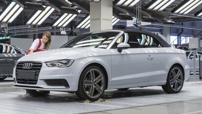 Uno de los últimos modelos presentados por Audi, A3 Cabriolet.