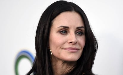 La actriz Courteney Cox en la gala 'Innovadores para un planeta saludable', el pasado mes de marzo en California.