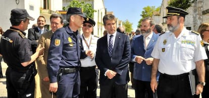 Ignacio Cosidó, en la inauguración del centro de Linares.