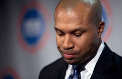 Derek Fisher, presidente del sindicato de jugadores.