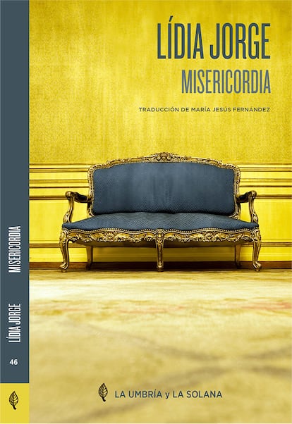 Portada de 'Misericordia', de Lídia Jorge. EDITORIAL LA UMBRÍA Y LA SOLANA