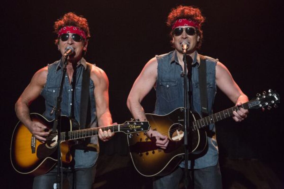 Fallon Springsteen Fallon y Springsteen se ríen del gobernador de Nueva Jersey ...