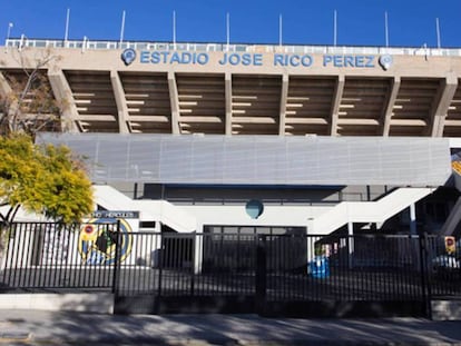 El José Rico Pérez, estadio del Hércules.
 