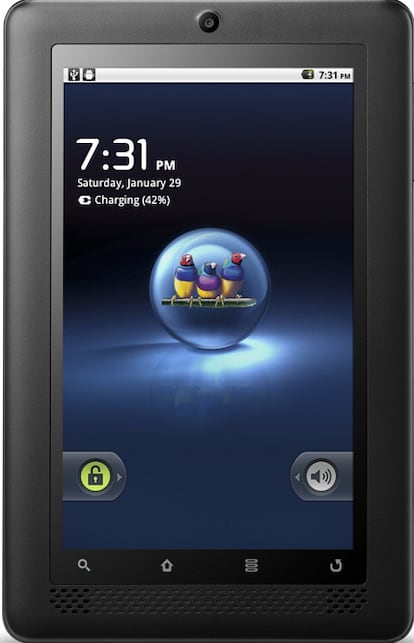 La tableta ViewBook VB730, de ViewSonic, tiene una pantalla de 7 pulgadas y funciona con el sistema operativo Android 2.2. Tiene conectividad wifi y está en color negro. Su precio, 169,99 dólares (unos 124 euros) en Amazon.com.