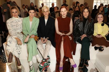 Laura Bailey, Cassandra Grey, Samantha Ronson, Karen Elson, Alexa Chung y Sinead Burke.