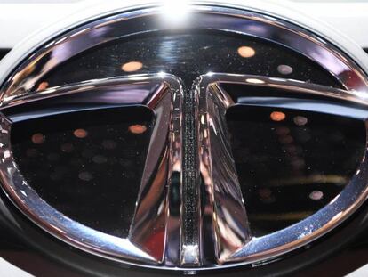 Símbolo del fabricante de coches indio Tata.