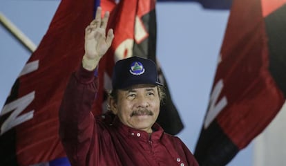 El presidente de Nicaragua, Daniel Ortega.