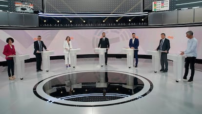 Debate electoral a 7 RTVE