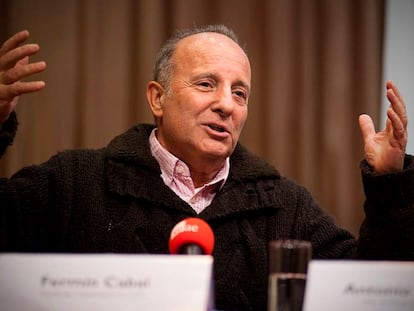 Fermín Cabal en un acto en 2013.