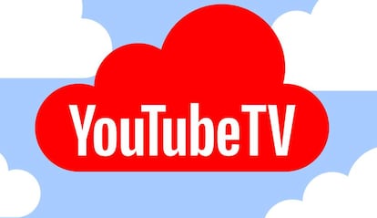 Logo YouTube TV con nube