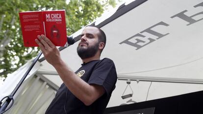 Diego Ojeda, durante la actuación.