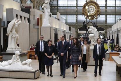 Guillermo y Kate, en el Museo de Orsay.