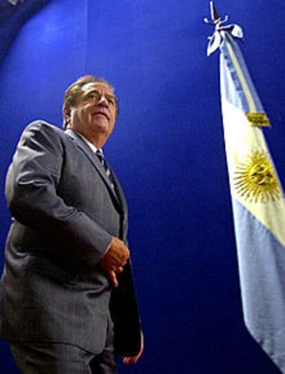 El presidente de Argentina, Eduardo Duhalde.