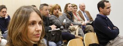 La expresidenta de Invercaria Laura Gómiz, durante el juicio por despido del exdirectivo Cristóbal Cantos.