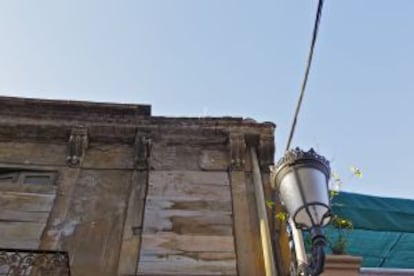 Foto del edificio número cuatro, en deterioro, cedida por la asociación.