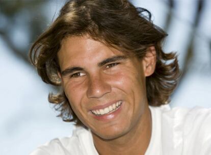 Rafael Nadal, ayer en Palma de Mallorca.