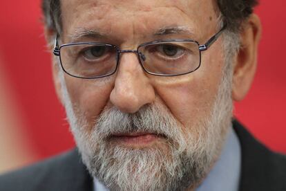 Mariano Rajoy, presidente del Gobierno y presidente del PP. 