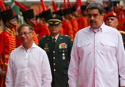 gustavo petro y nicolas maduro