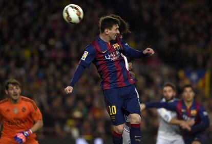 El jugador del Bar&ccedil;a, Lionel Messi.