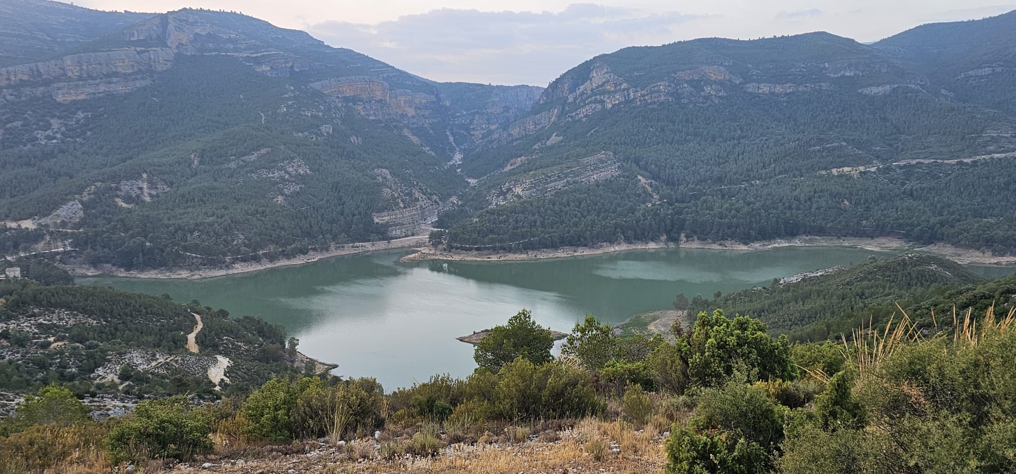 Presa de Buseo, en una imagen cedida de hace un mes.
