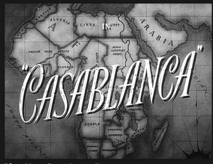 'Casablanca'. "Nunca antes la cartografía había estado tan presente en una película", asegura Simon Garfield.