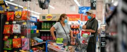 Tienda de Walmart en North Brunswick (Nueva Jersey, EE UU), en julio de 2020.