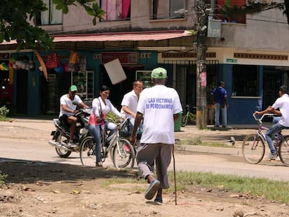 Vista do bairro La Chinita, em Apartadó, onde as FARC pediram perdão na sexta-feira por um massacre.