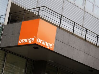 Logotipo de Orange.