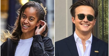 Malia Obama y Rory Farquharson.