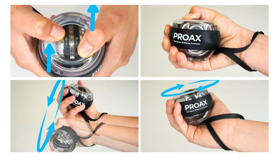 Pasos para usar el giroscopio.