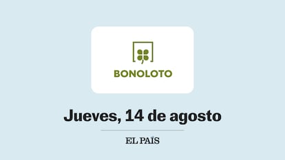 Bonoloto sorteo 14 agosto 2025