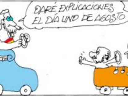 Rajoy comparecerá el 1 de agosto y la
oposición le exige centrarse en Bárcenas