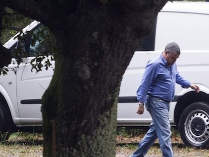 El juez V&aacute;zquez Ta&iacute;n, en la casa de Teo donde asegura que muri&oacute; Asunta.