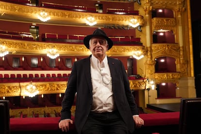 Willliam Kentridge, este viernes, en el Liceu.