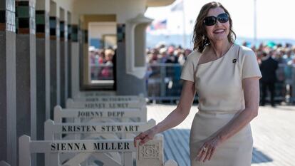 Geena Davis, en el festival de Deauville.