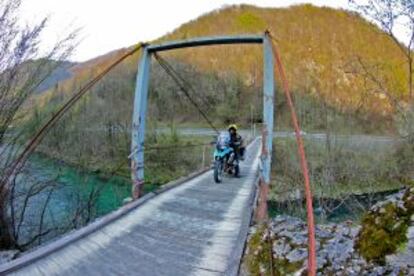 Un puente en Eslovenia.