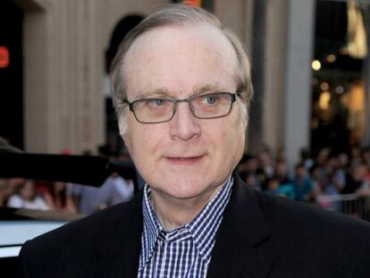 Paul Allen, el fundador de Microsoft, junto a Bill Gates.