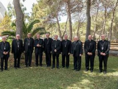Los obispos, al santuario de Loreto en Tarragona.