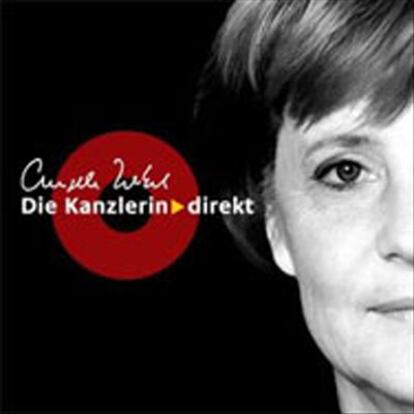 Imagen del videoblog de Ángela Merkel