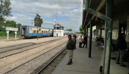 La estación 25 de mayo, en el departamento de Florida, (Uruguay).