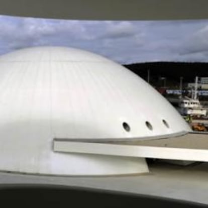 Imagen del Centro Niemeyer en la localidad asturiana de Avilés