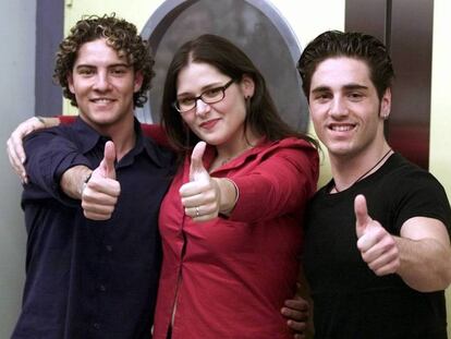 David Bisbal, Rosa L&oacute;pez y David Bustamante.