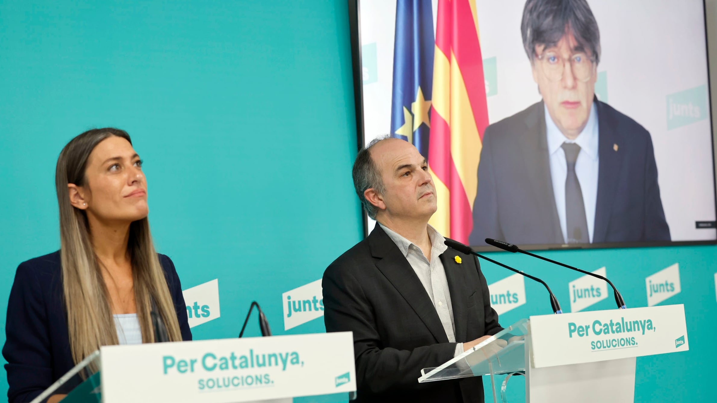 Junts fía su resurgir al impacto de la vuelta de Puigdemont