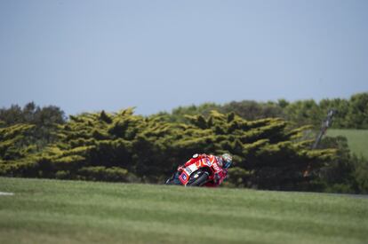 Nicky Hayden en Phillip Island