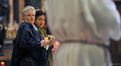 Collins, tras su conmovedora comparecencia ante líderes de 110 conferencias episcopales.